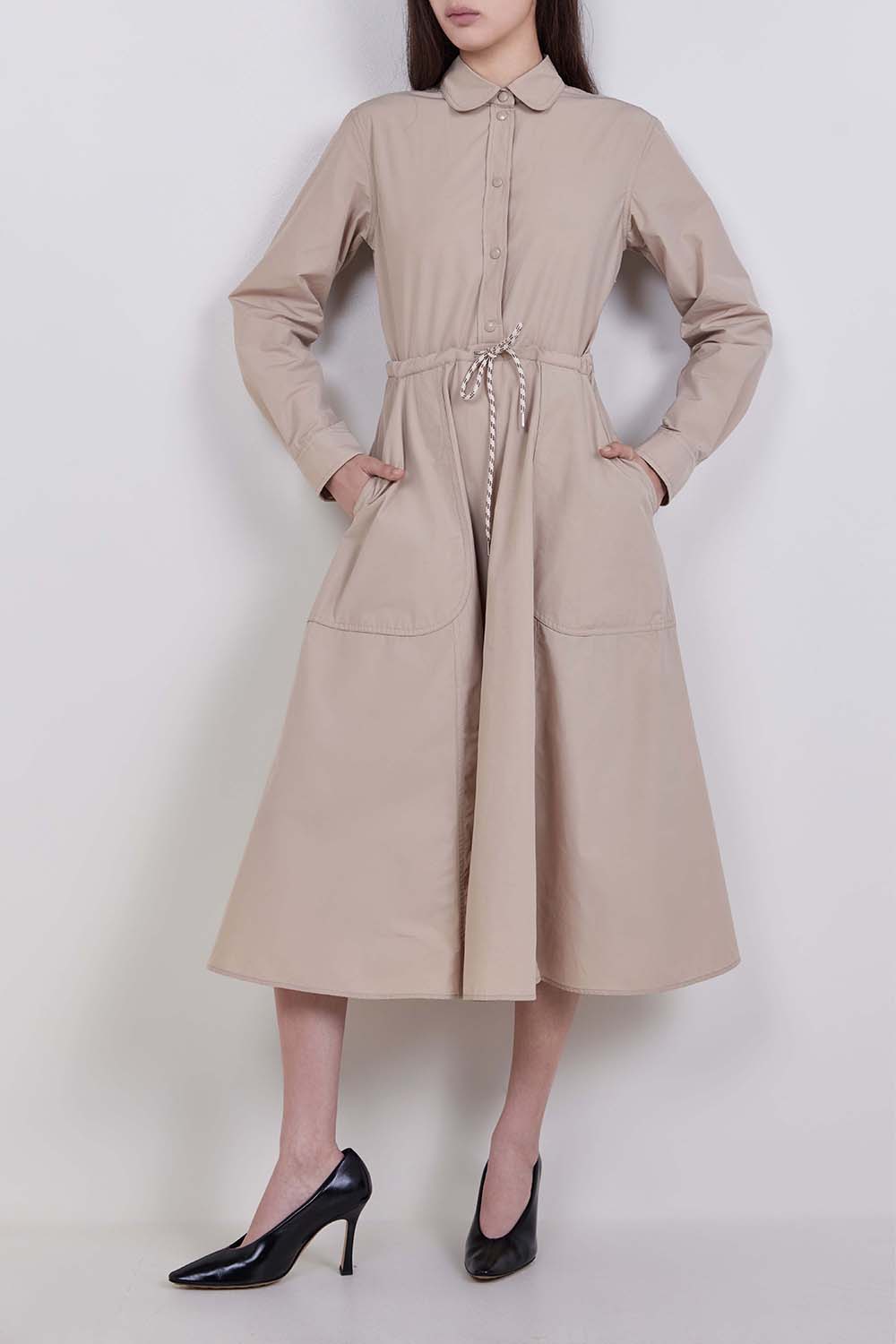 שמלת מידי בגזרת פלר